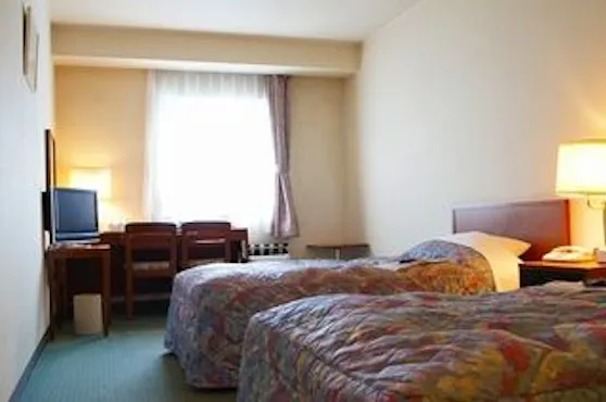 ห้องพักเตียงคู่ในอาคารหลัก สูบบุหรี่ได้ A