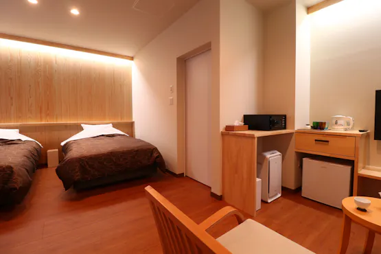 นี่คือห้องพักพรีเมียมทวิน