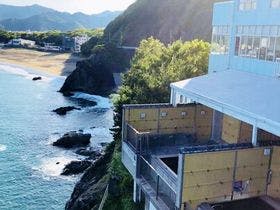 【徳島阿南・日和佐のペットと泊まれる宿】えびす洞温泉 ホテル白い燈台