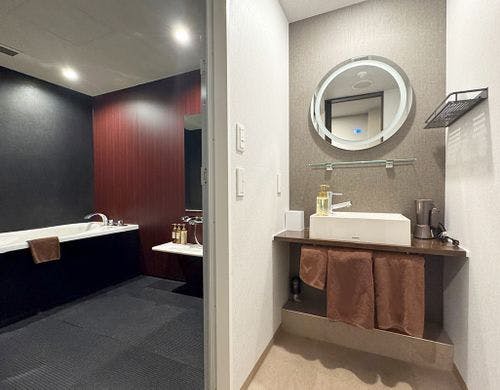 DXダブルルーム(お風呂場・洗面所)