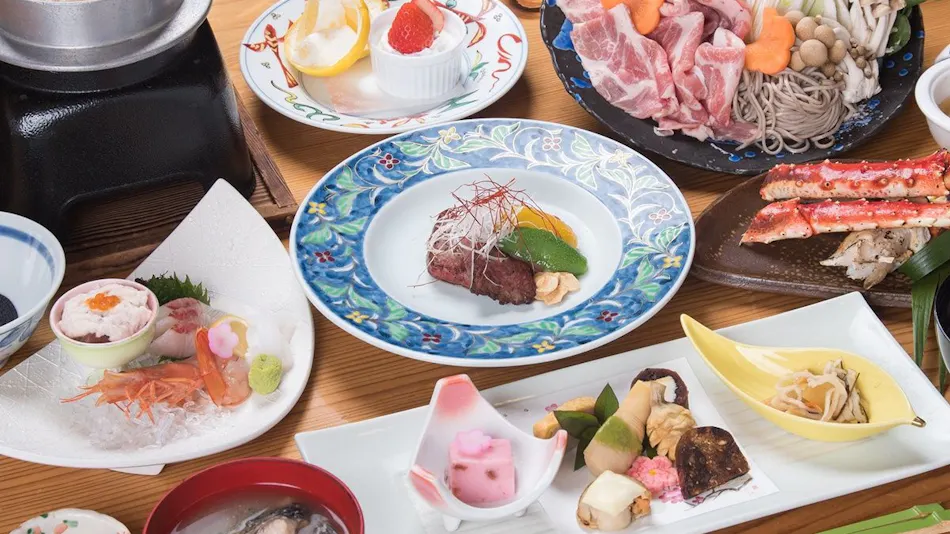 Seasonal Cuisine and Hot Springs Inn Tokiwaso