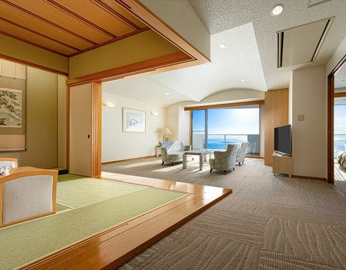 オーシャンフロントの特別室