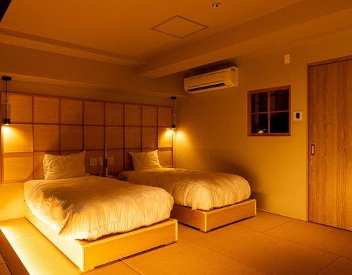 【夜景側和洋室】