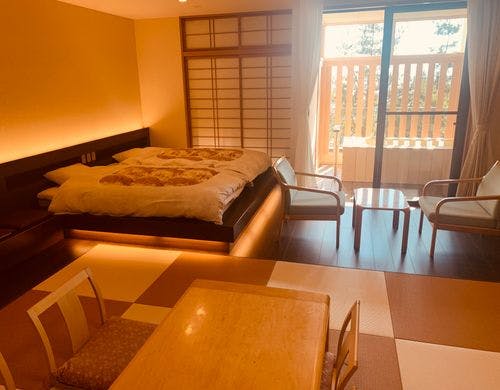 ひのき露天風呂付き和室