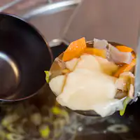 지역 특산물! 모리오카 지역 메뉴 힛츠미 수프.