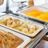 我们提供温热的料理。