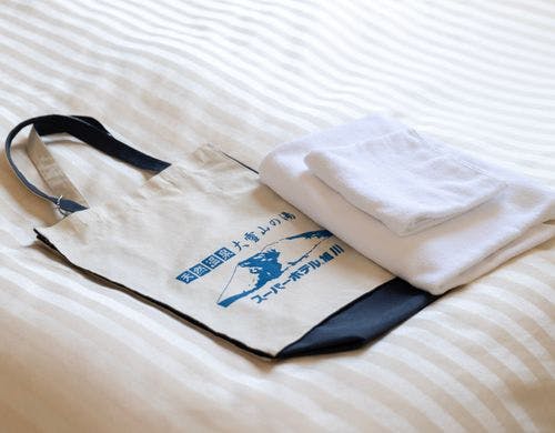 温泉用タオル入れ等にご利用ください♪