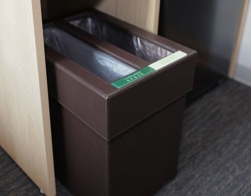 【Smart】地球に優しい分別ごみ箱を採用