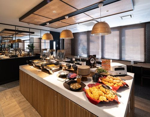 日替わりバイキングで一日の活力を