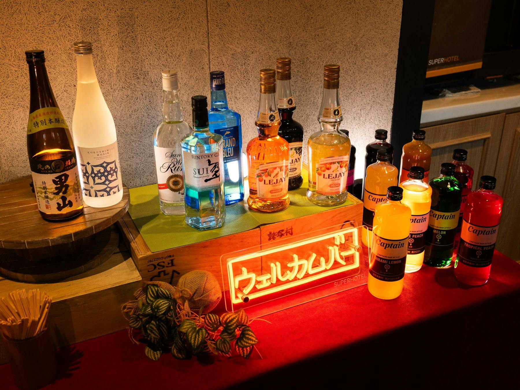 เรามีเครื่องดื่มแอลกอฮอล์หลากหลายประเภทให้บริการ