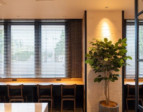 落ち着いた雰囲気で過ごしやすい空間です
