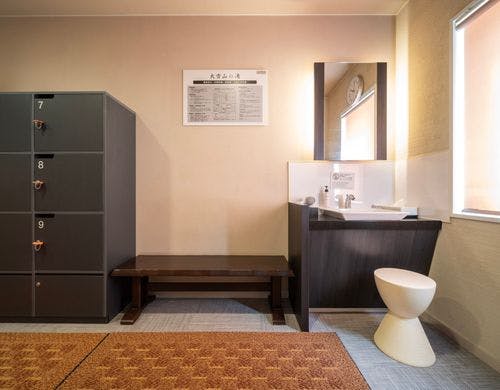 清潔感のある過ごしやすい脱衣所