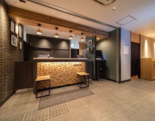 こちらでチェックインをお迎え致します