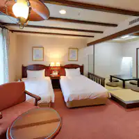 Kamar gaya Jepang dan Barat