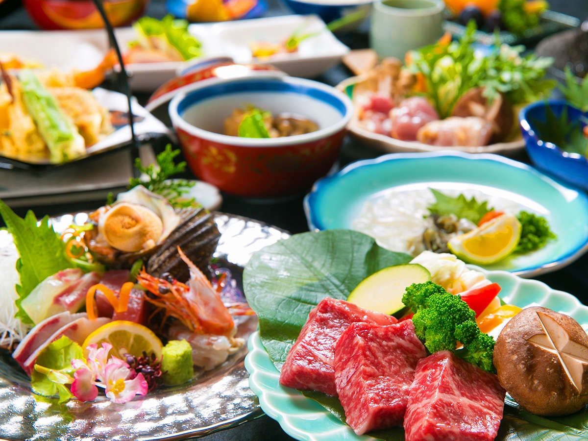 ชุดอาหารสเต็กเนื้อวากิวโออิตะ