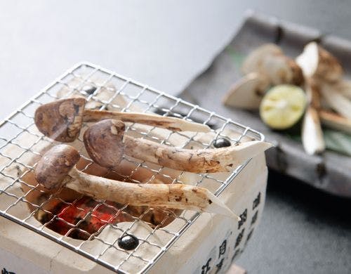 *【焼松茸】炭火でじっくり焼き上げた松茸