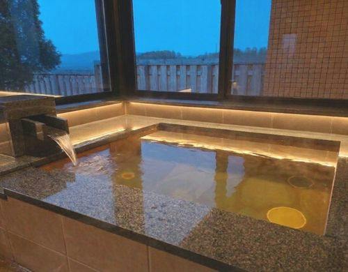 露天風呂付和室で贅沢気分