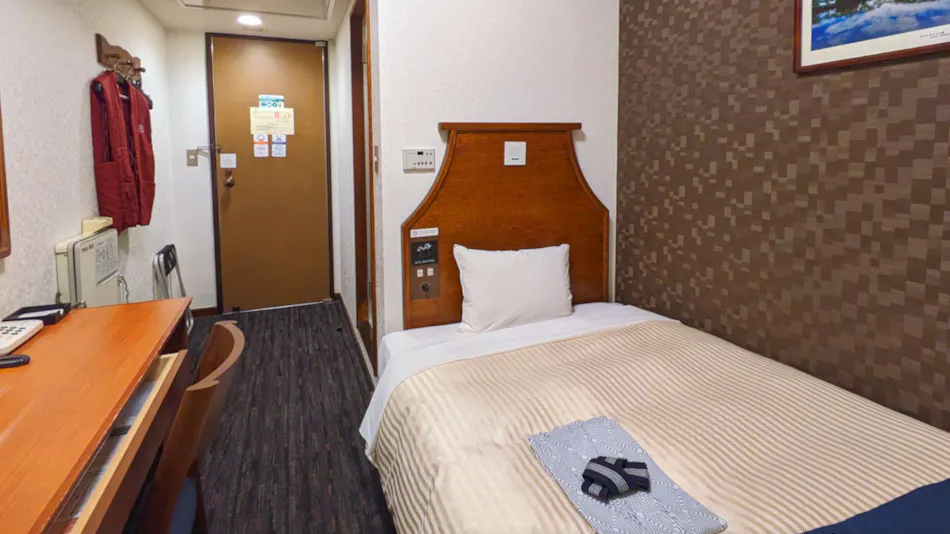 Hotel New Station with a Large Bath Near Matsumoto Station