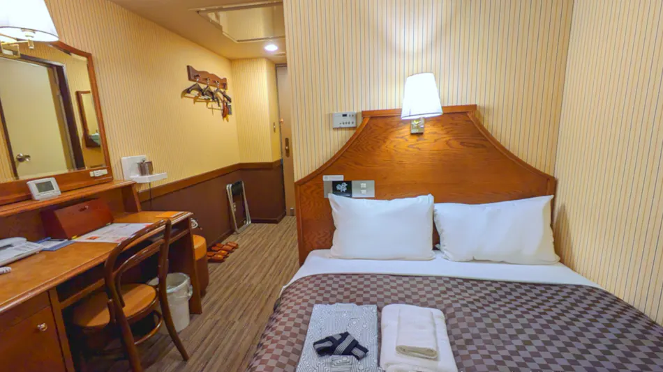 Hotel New Station with a Large Bath Near Matsumoto Station