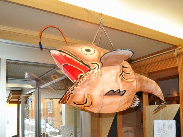 Fasilitas: Lentera ikan angler khas