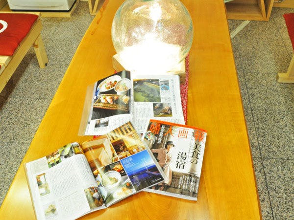 Fasilitas ini diperkenalkan di majalah♪