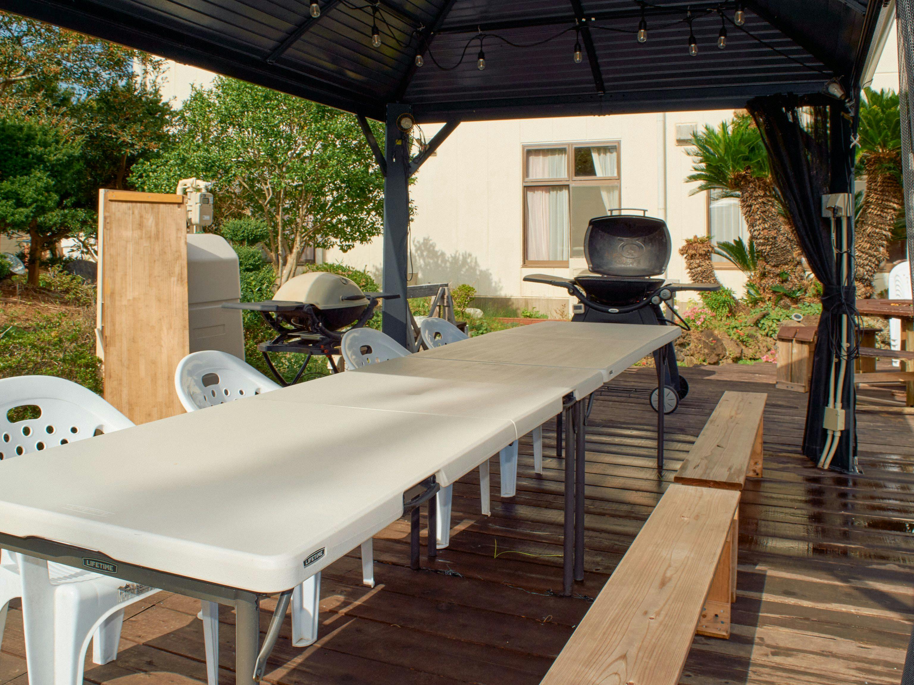 【สถานที่ BBQ】เหมาะสำหรับกลุ่มใหญ่.