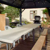 【สถานที่ BBQ】เหมาะสำหรับกลุ่มใหญ่.