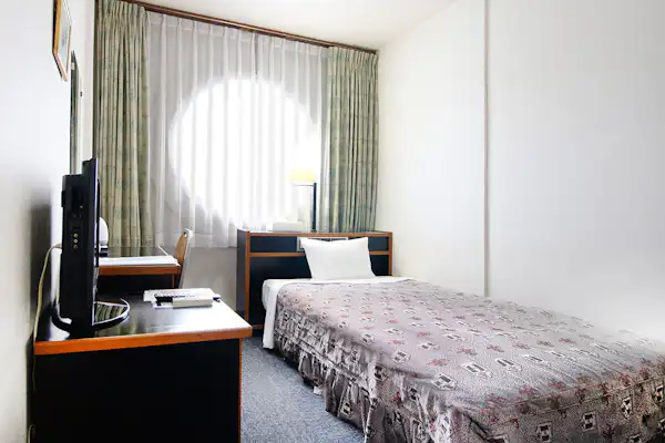 ห้องเดี่ยว A【เตียงกว้าง 100 ซม. 1 เตียง】