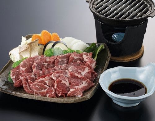 *【食事/夕食一例】「遠野ジンギスカン」