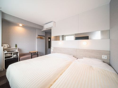 最大２名までお泊り頂けます(幼児含む)