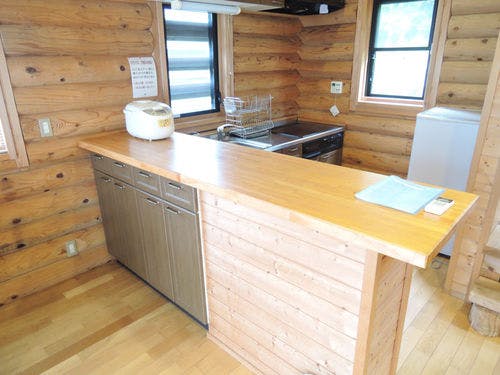 *【ログハウス・台所】