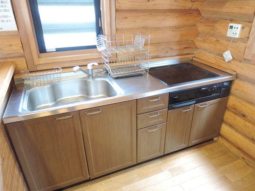 *【ログハウス・台所】