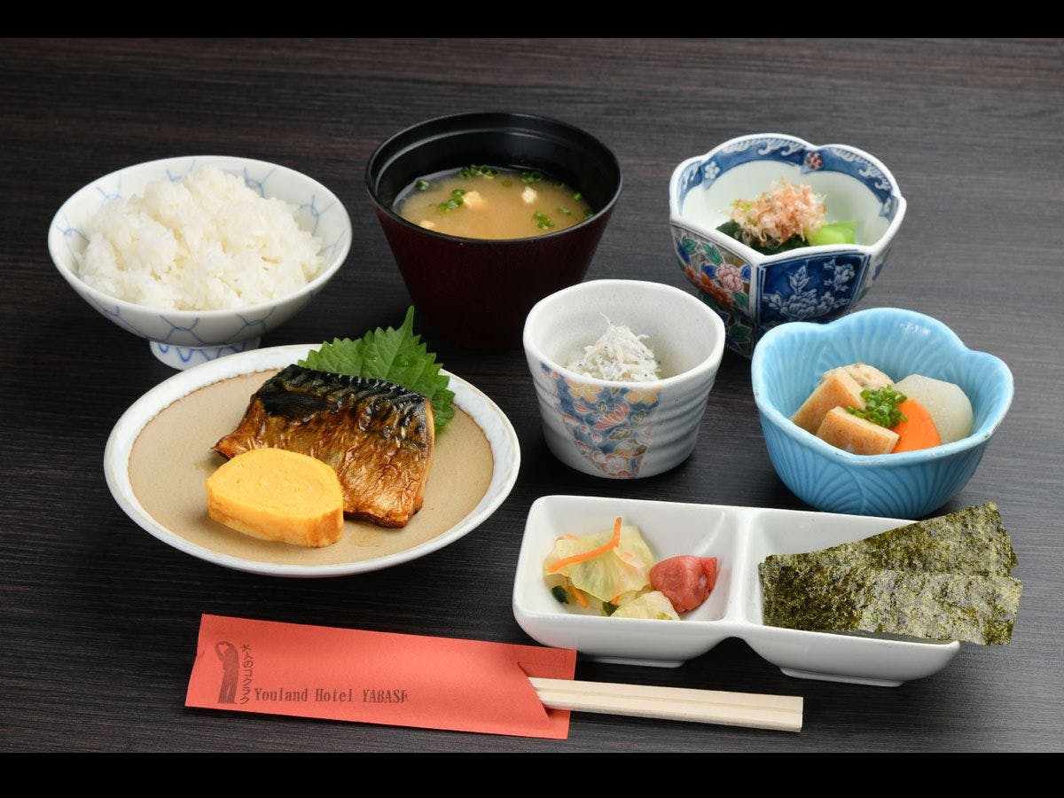 ユーランドホテル八橋の手作り朝食