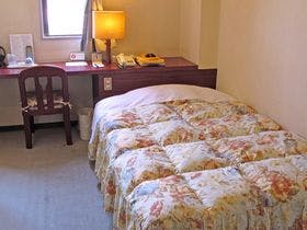 姉妹館の天然温泉に入れるビジネスホテルグリーンプラザ