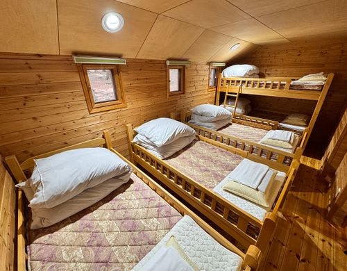 ◆【コテージ】旧コテージ10人　キッチン