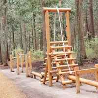 ◆【สวนโอชิบะ】แอดเวนเจอร์ในป่า