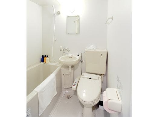 ユニットバス付で安心