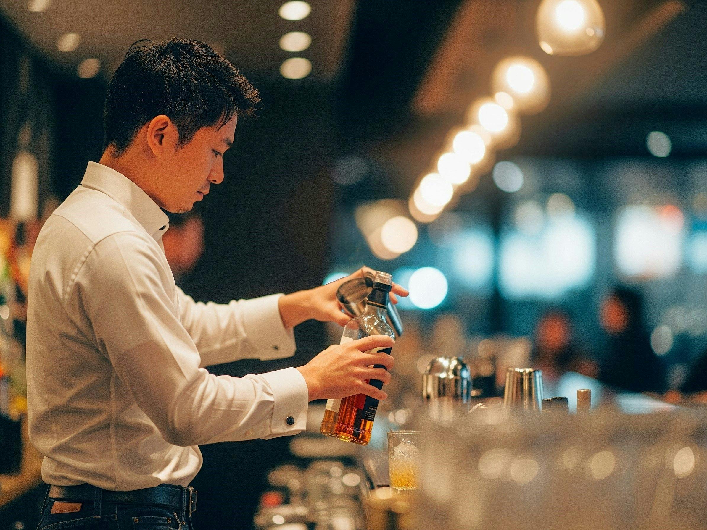 Nikmati waktu santai berkualitas di bar kami♪