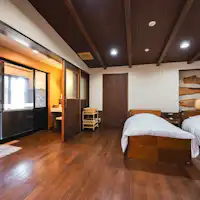 ห้องพักสไตล์ญี่ปุ่นและตะวันตก ขนาด 10 เสื่อทาทามิ