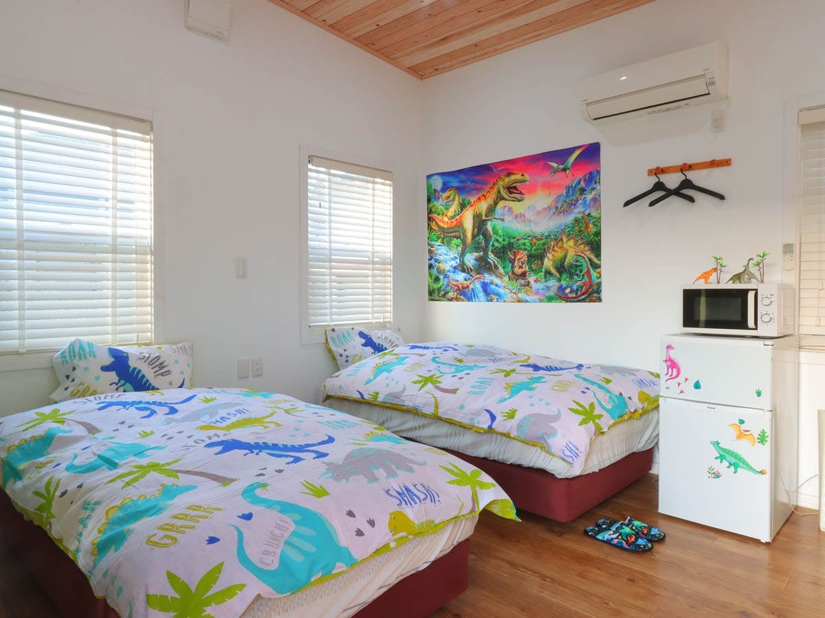 201 บ้านรถพ่วง - เตียงคู่