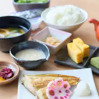 อาหารเช้าสไตล์ญี่ปุ่น