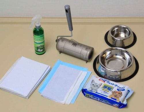 わんちゃん用客室アメニティ　※一例