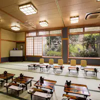 *【ภายในอาคาร (ห้องจัดเลี้ยง)】สำหรับกลุ่มหรือคณะ