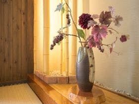 石和温泉　ホテル平安　大庭園露天風呂24時間入浴OK