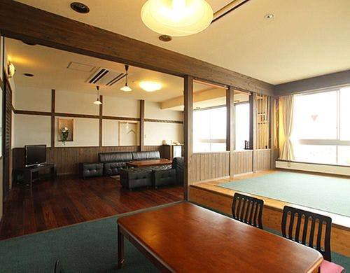 *【二間客室38平米（一例）】