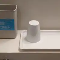 歯ブラシとコームの回収ボックス