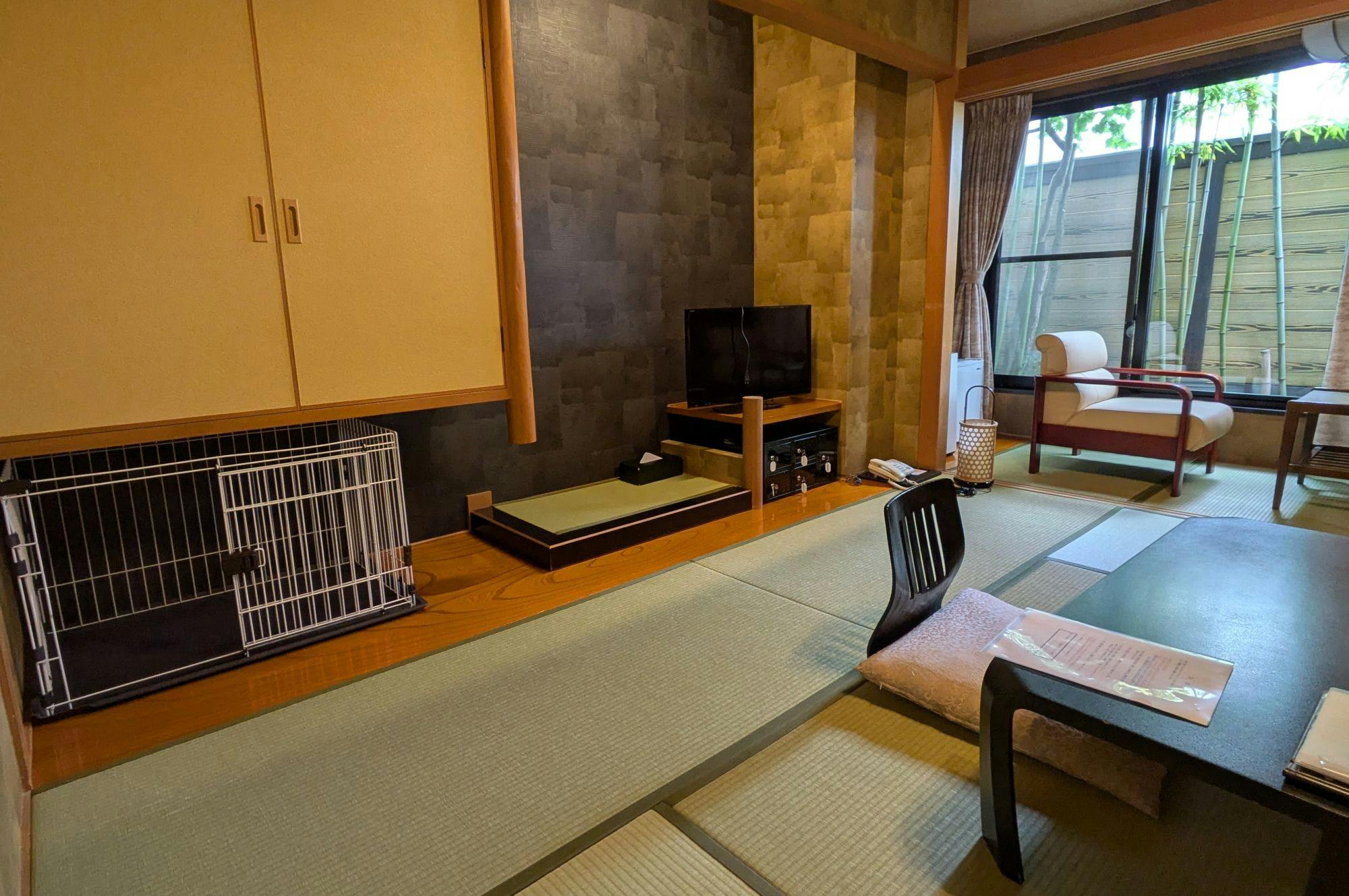 【Tingkat 1・Khas untuk haiwan peliharaan】Bilik gaya Jepun 8 tatami