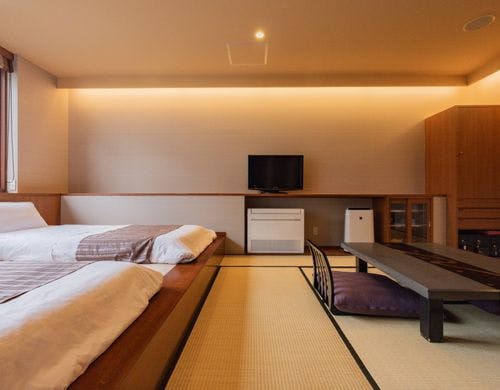 【２階・花簪】温泉御殿風呂付和室+ツイン