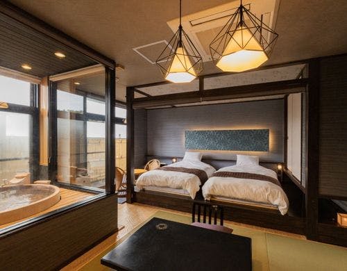 【３階・花小路】温泉半露天付スイート