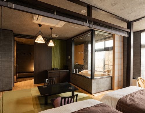 【３階・花小路】温泉半露天付和モダン